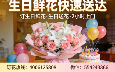 保定定兴县订生日鲜花生日送花